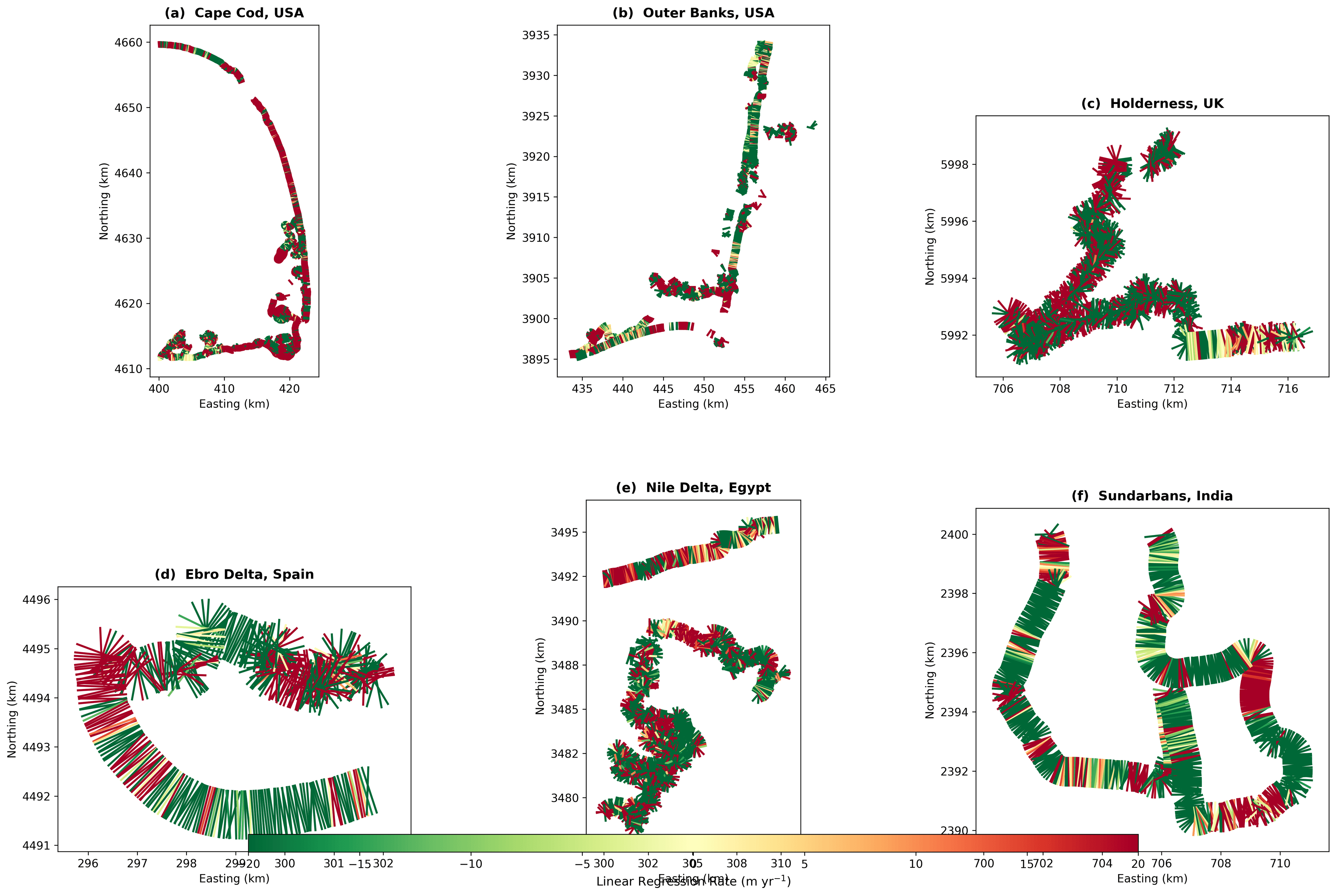 Fig07 Change Maps preview from shoreline monitoring coastal erosion